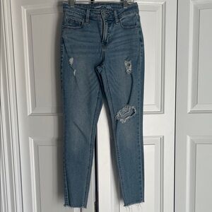 Old Navy Distressed Ankle Jeans - Blue